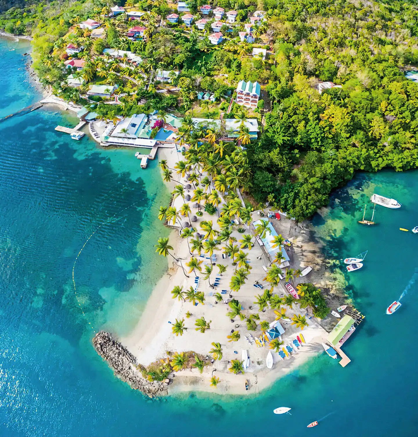 Zoëtry Marigot Bay St. Lucia Aussenansicht