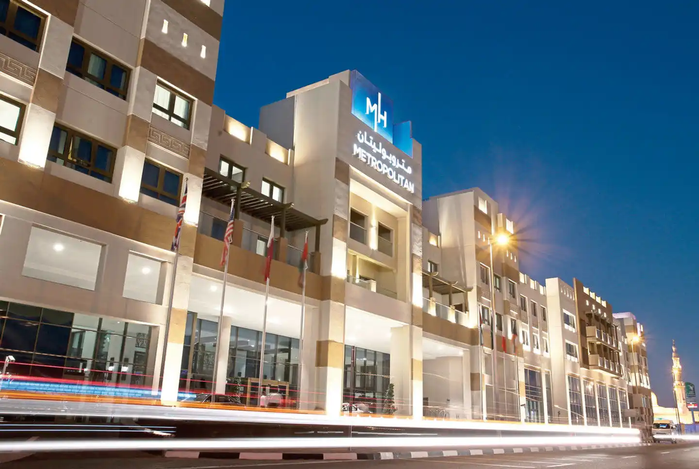 Metropolitan Hotel Dubai Aussenansicht