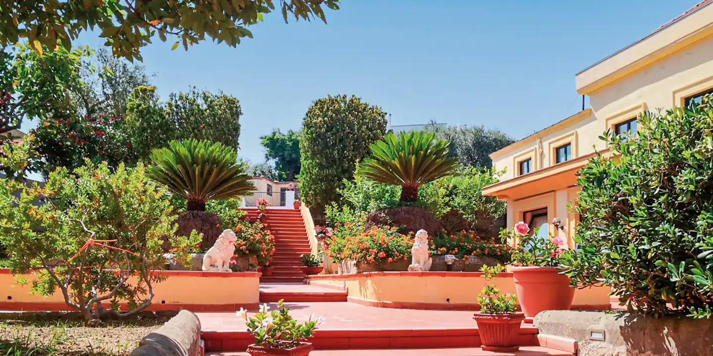 Villa Igea Garten