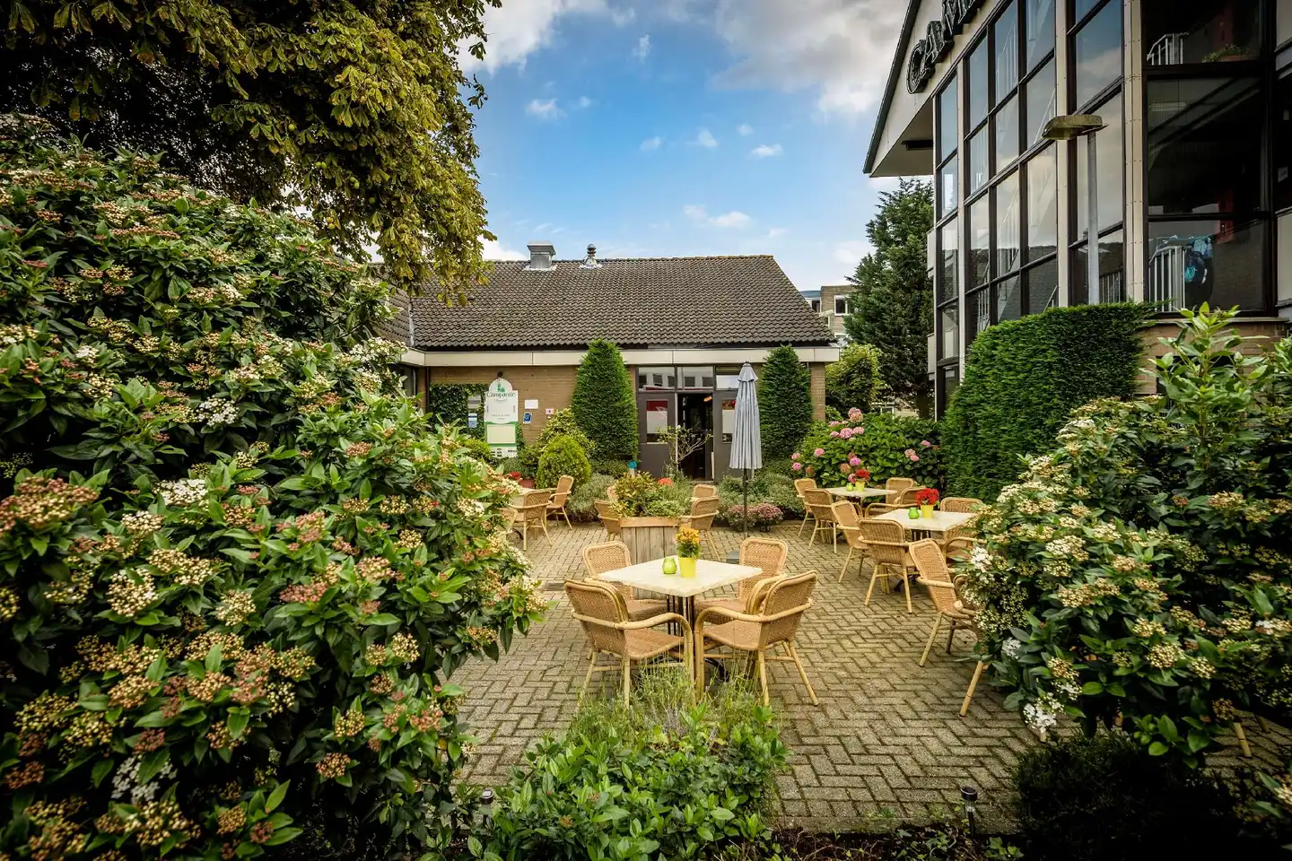 Campanile Rotterdam Oost Terrasse
