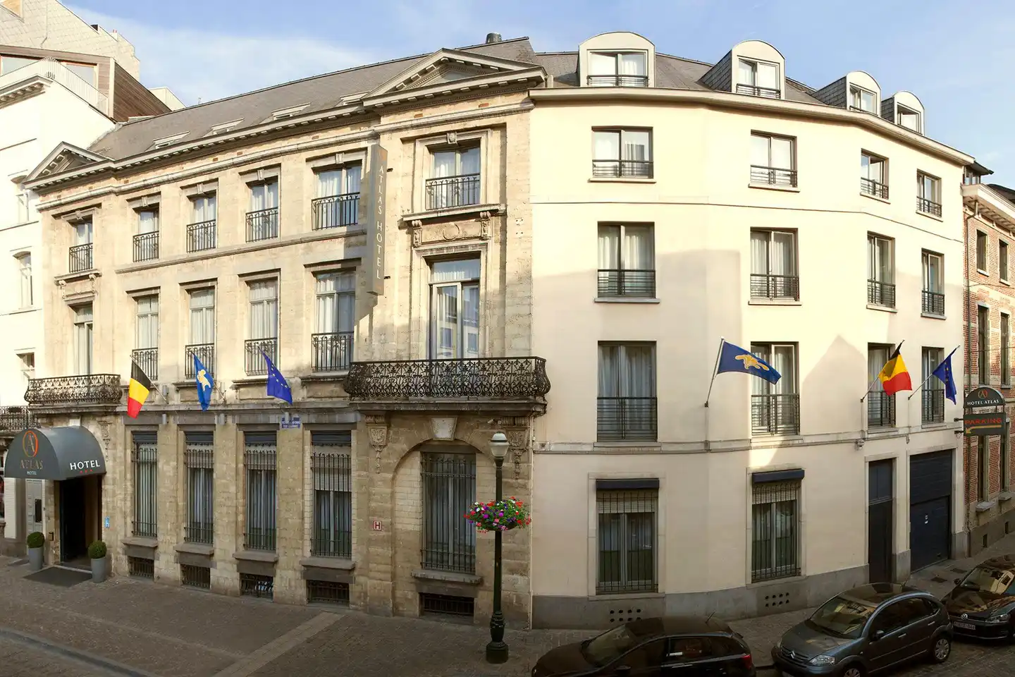 Atlas Hotel Brussels Aussenansicht
