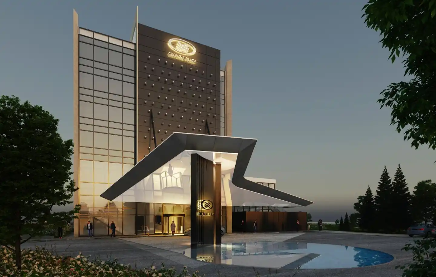 Holiday Inn Sofia Aussenansicht