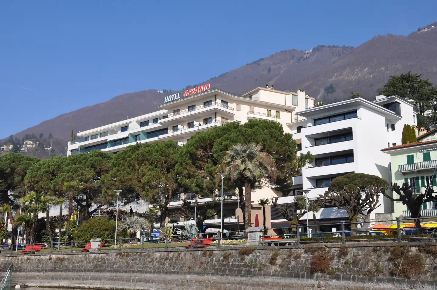 Hotel Geranio au Lac Aussenansicht