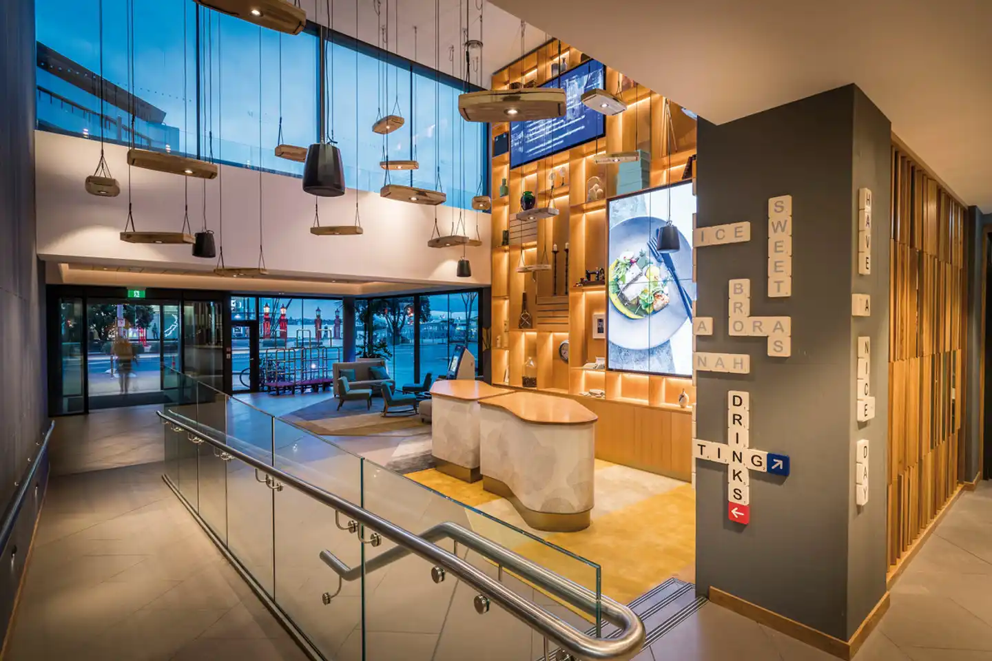 M'Social Hotel Auckland Lobby