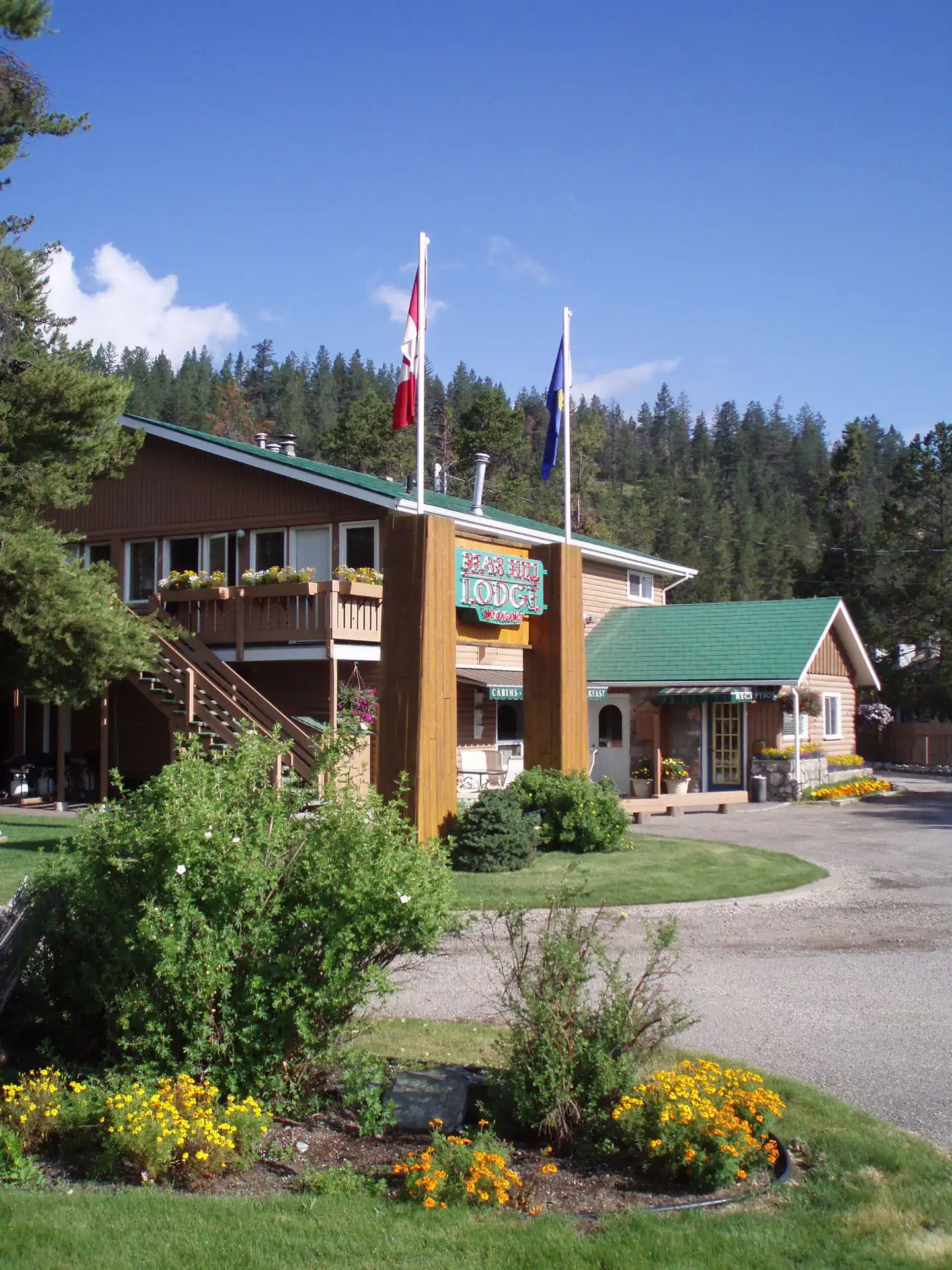 Bear Hill Lodge Aussenansicht
