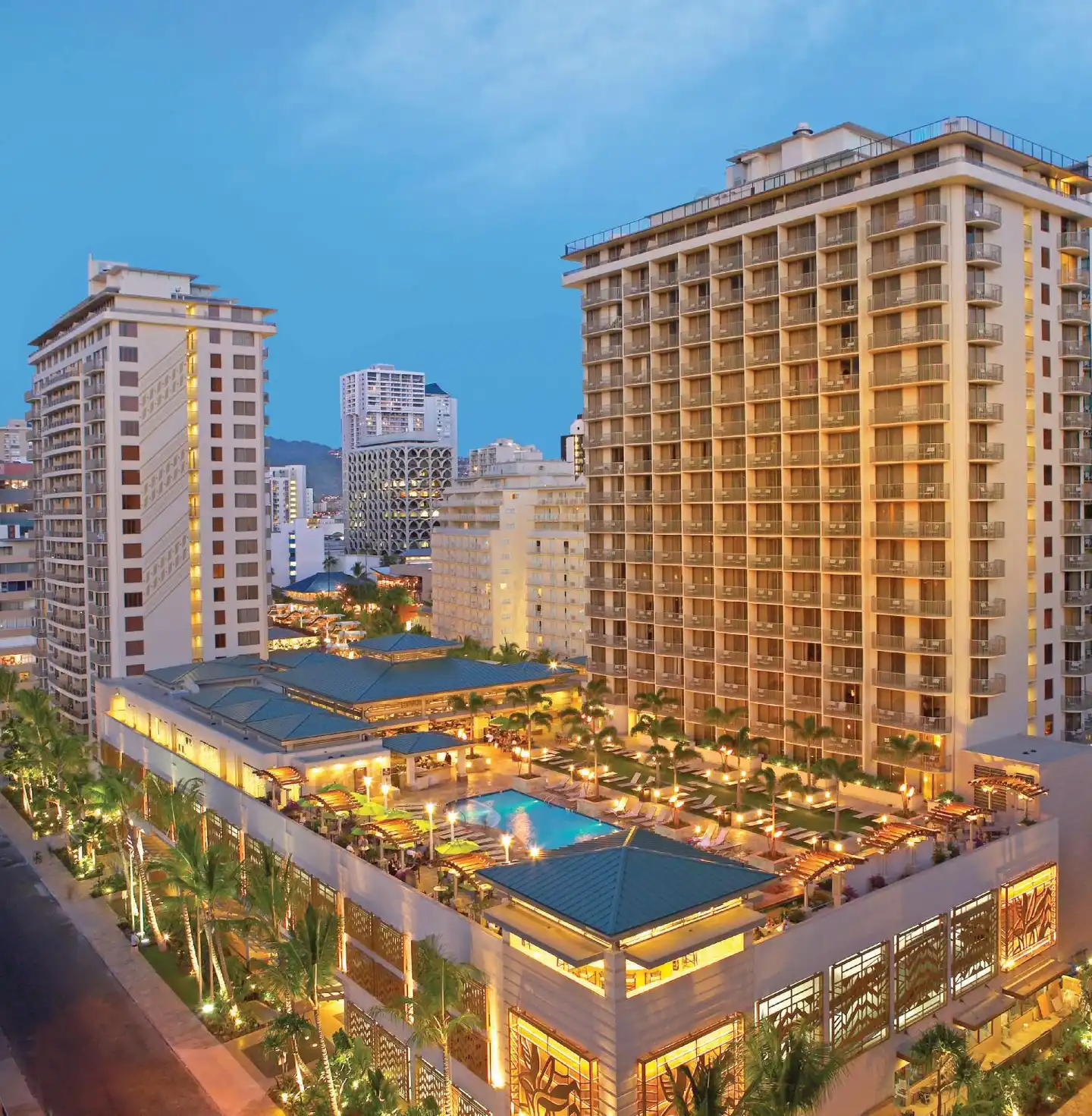 Embassy Suites by Hilton Waikiki Beach Walk Aussenansicht