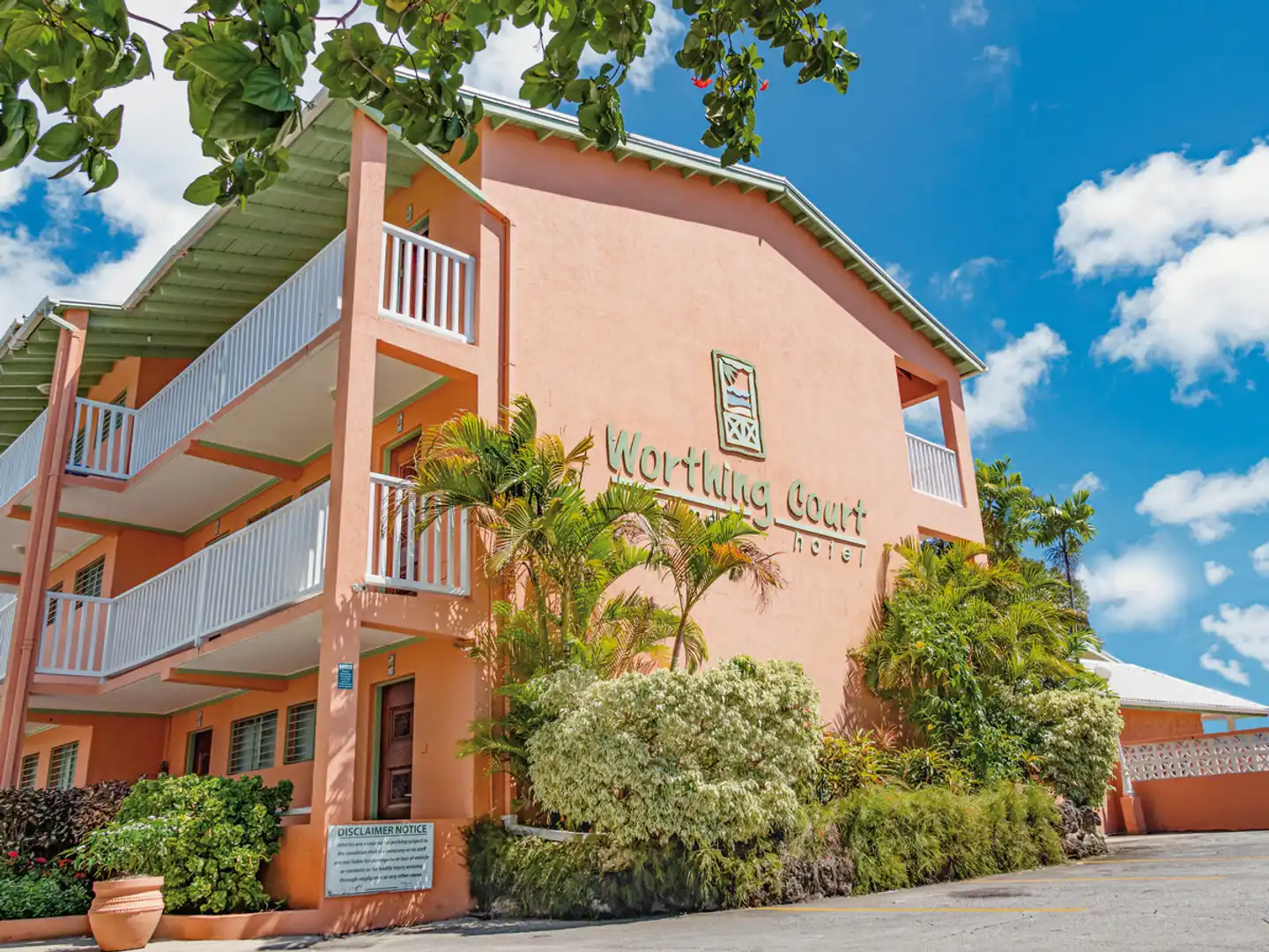Worthing Court Apartment Hotel Aussenansicht