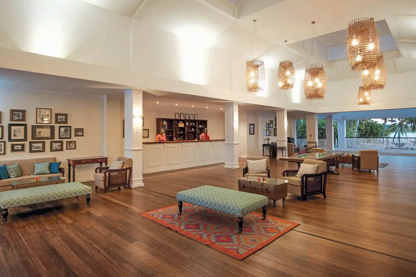 Musket Cove Island Resort & Marina Lobby