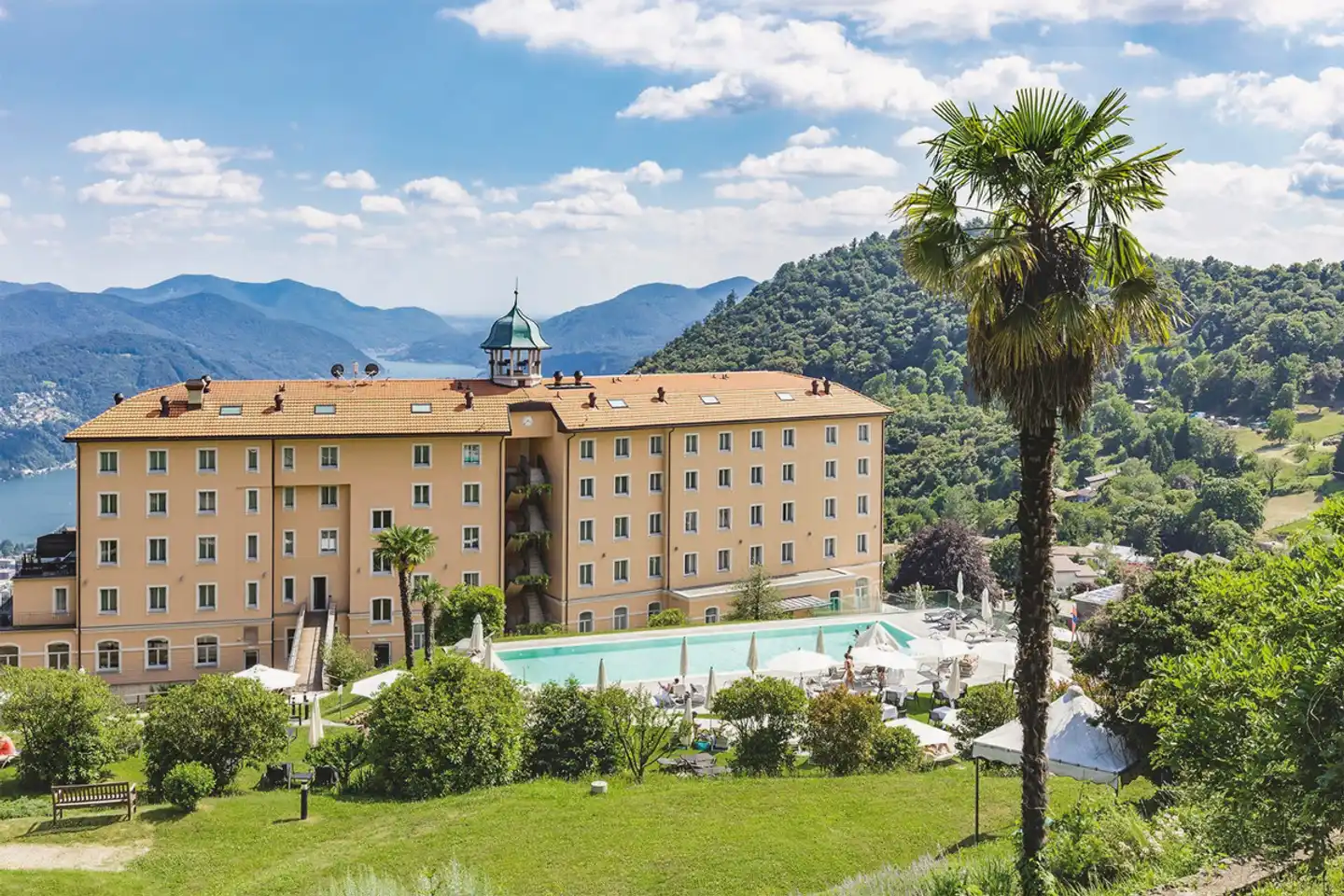 Kurhaus Cademario Hotel & SPA Aussenansicht