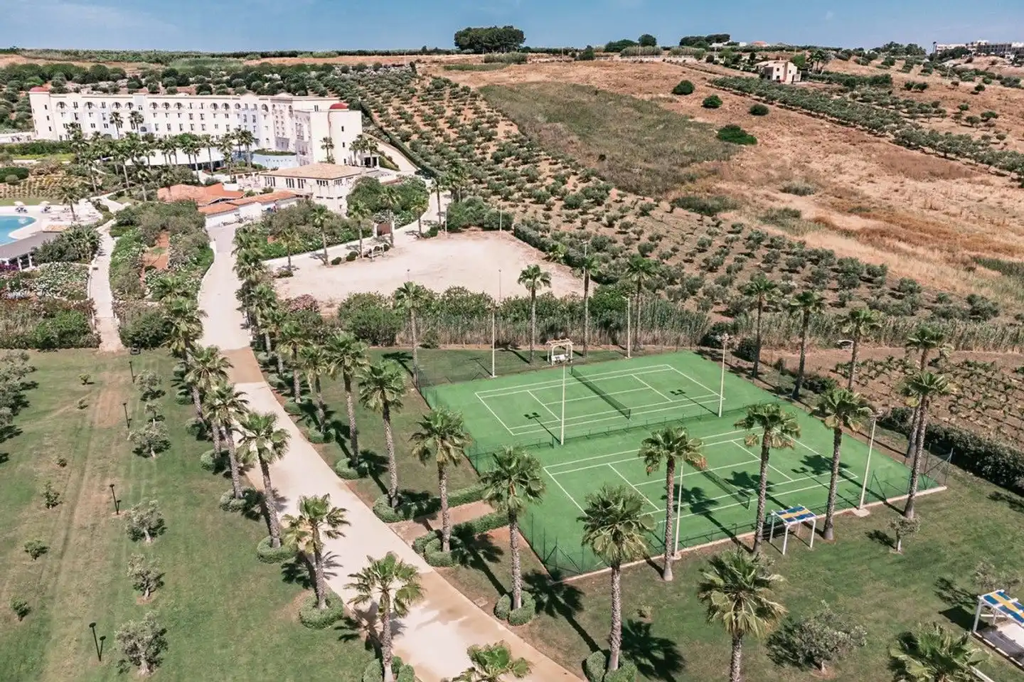 Mangias Selinunte Resort Landschaft