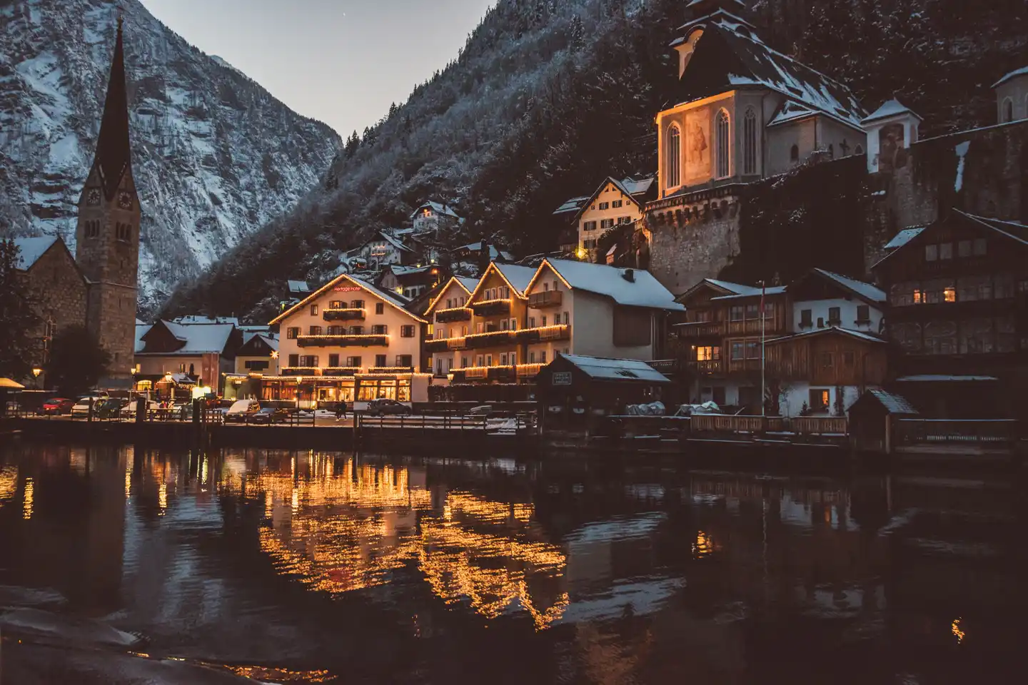 Heritage Hotel Hallstatt Aussenansicht