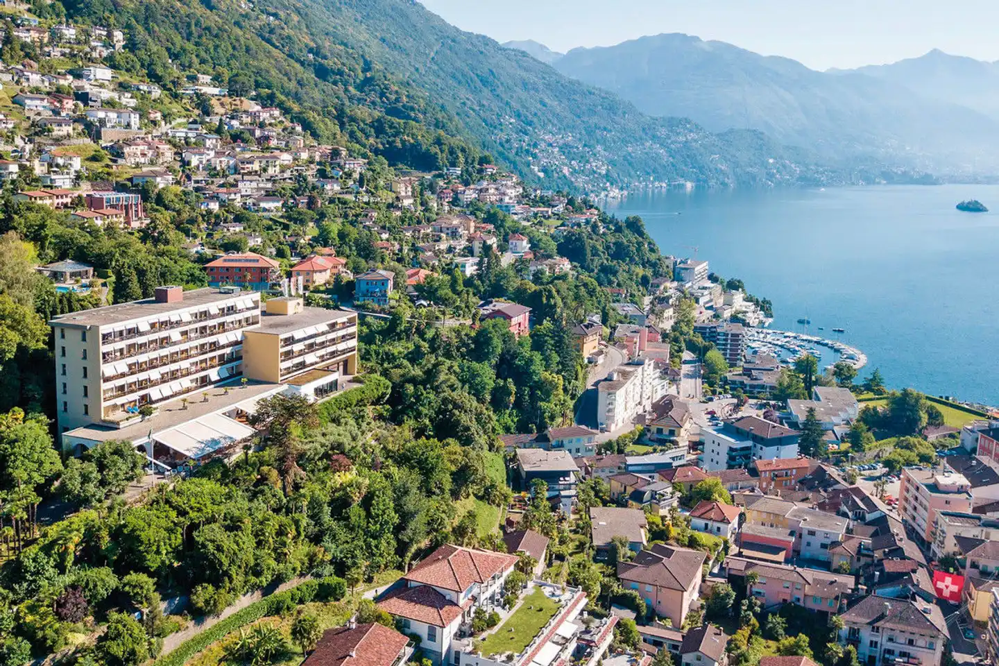 Parkhotel Brenscino Brissago Aussenansicht