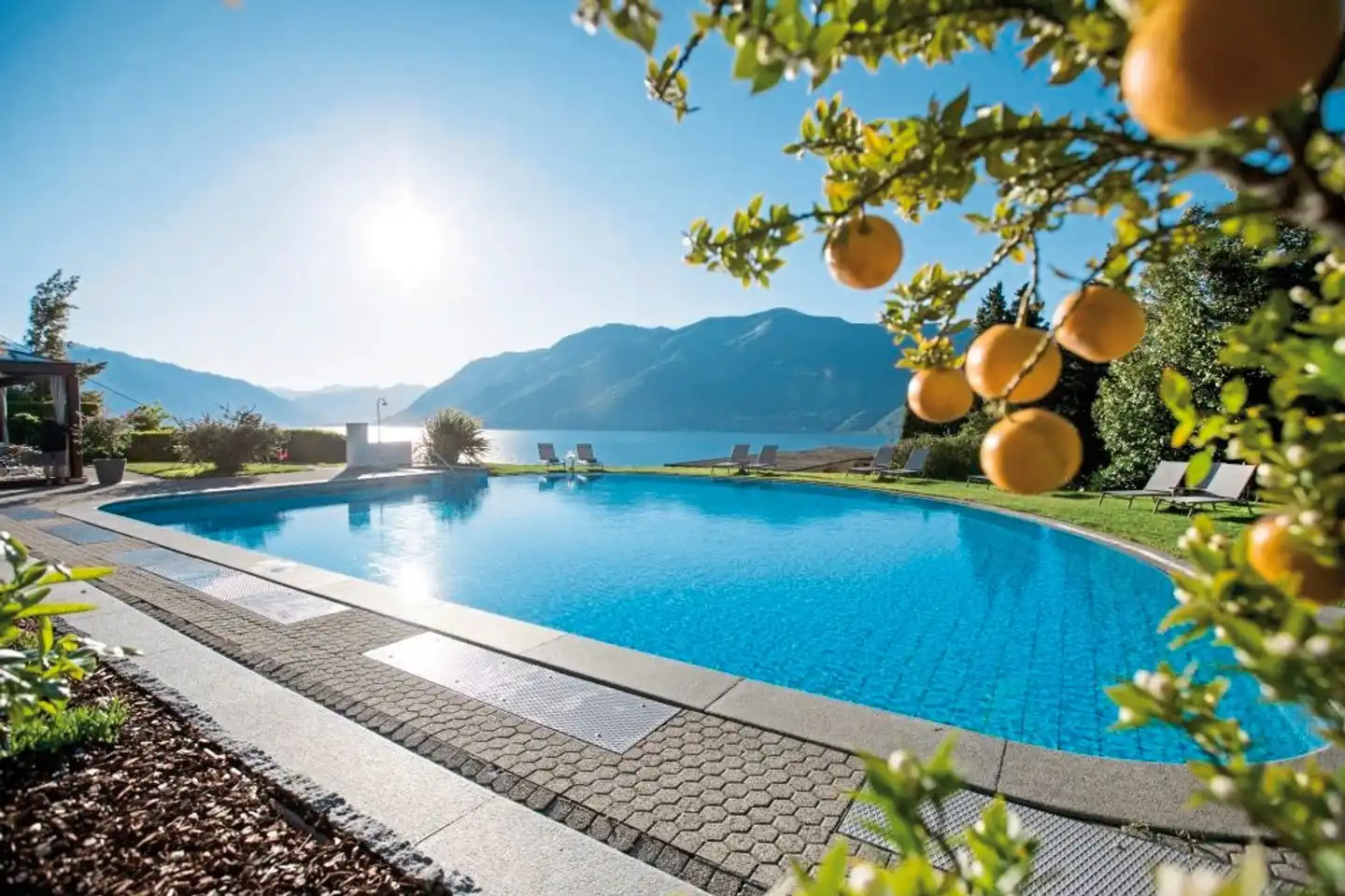 Parkhotel Brenscino Brissago Pool