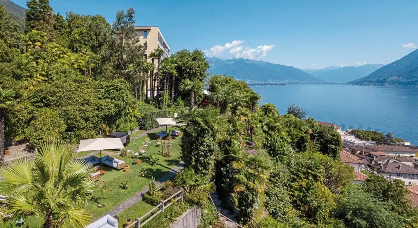 Parkhotel Brenscino Brissago Landschaft