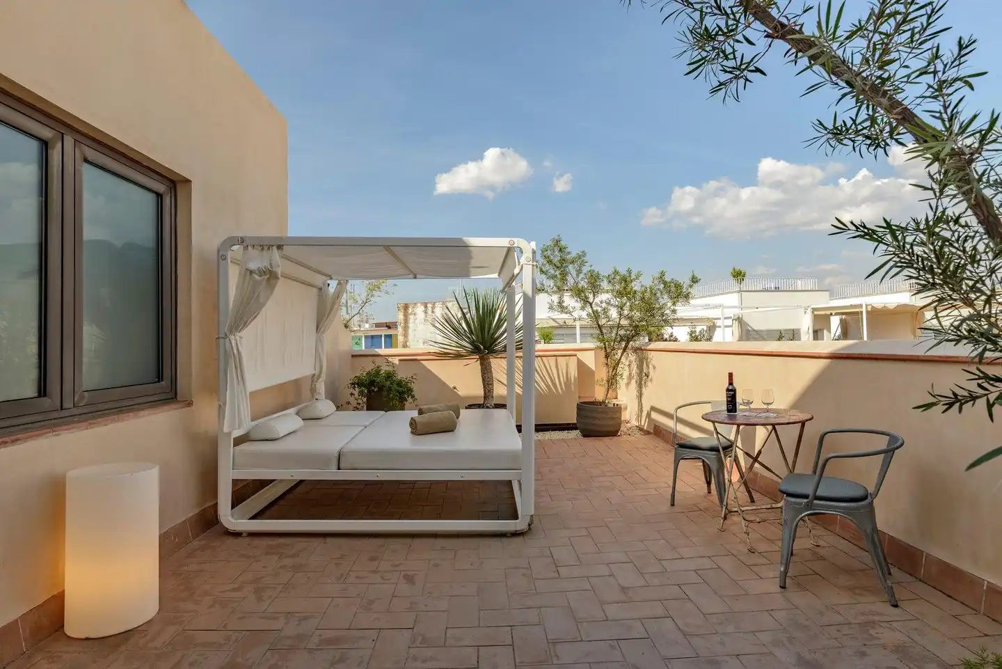 Palacio De Villapanes Terrasse