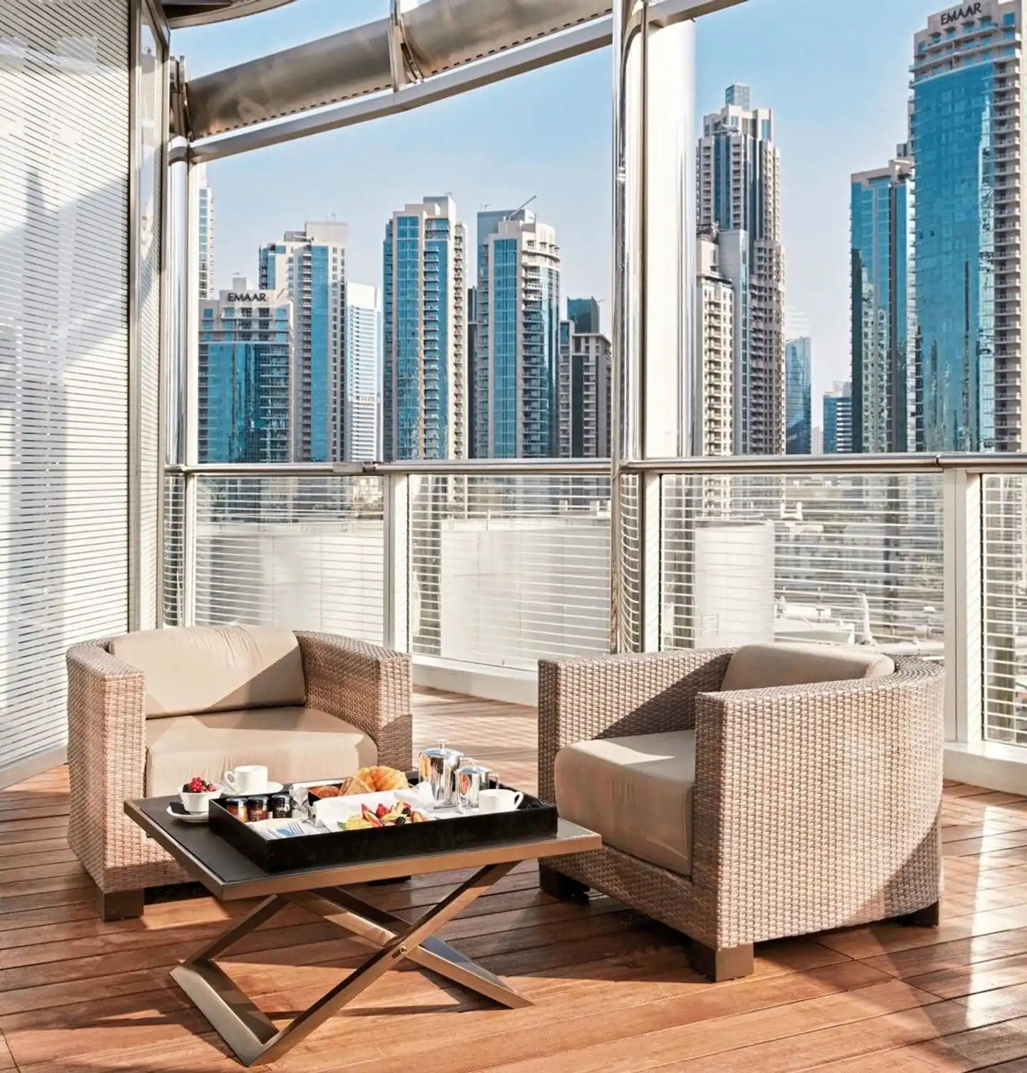 Armani Hotel Dubai Terrasse