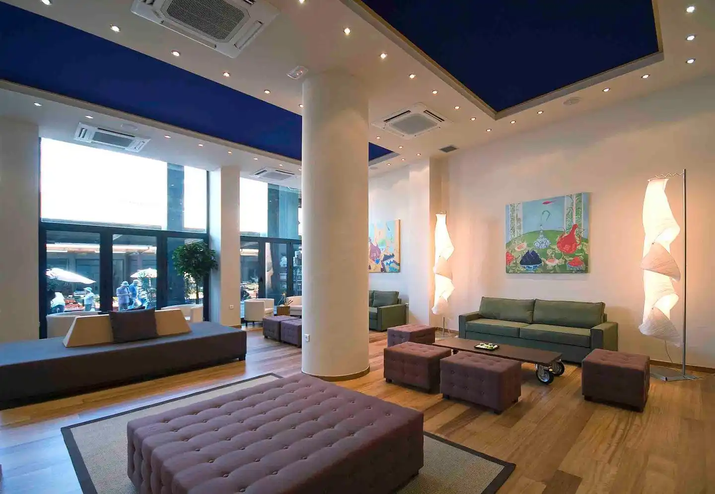 Athens Center Square Lobby
