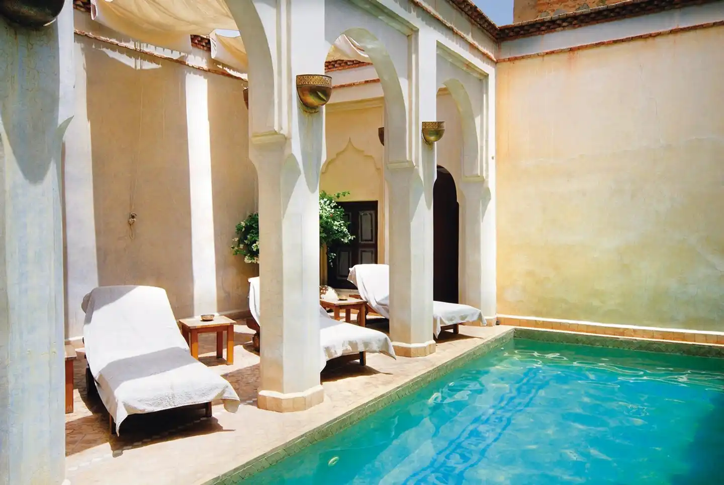 Riad Villa Nomade Hallenbad