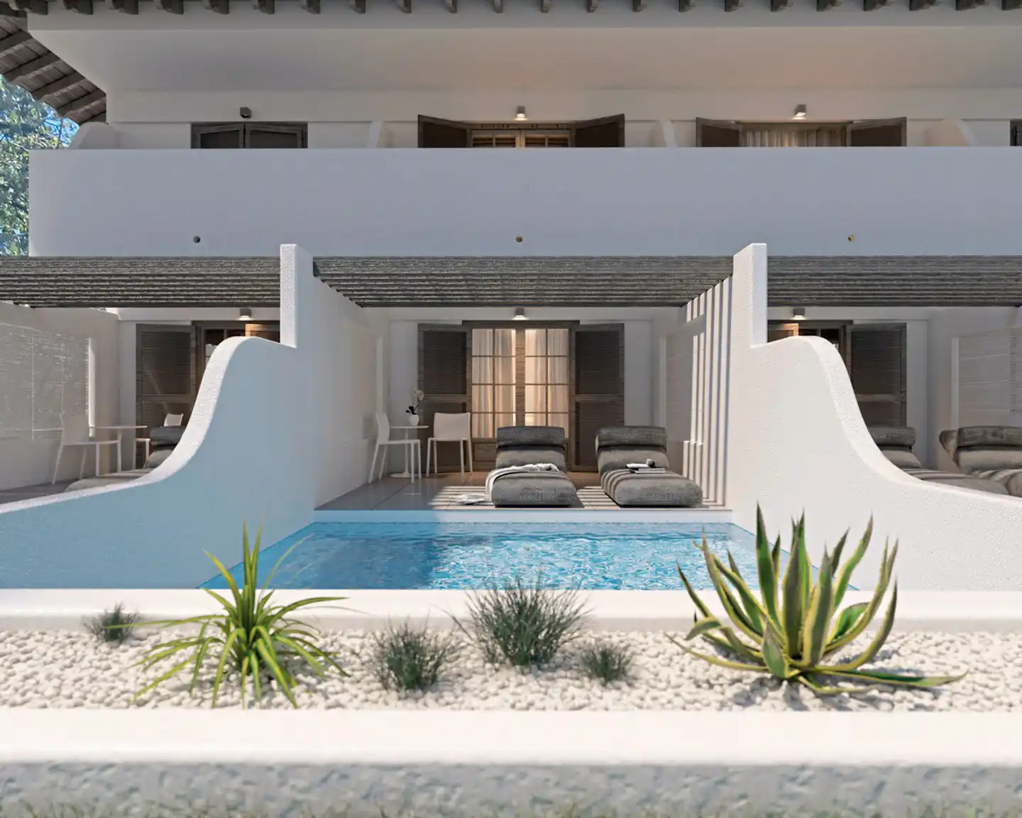 White Suites Resort Aussenansicht