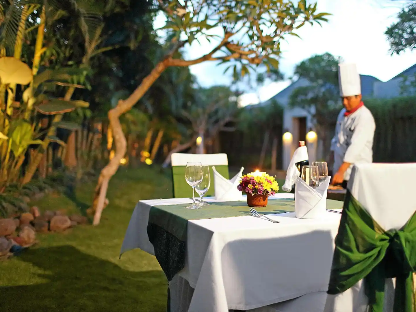 The Wolas Villas Terrasse