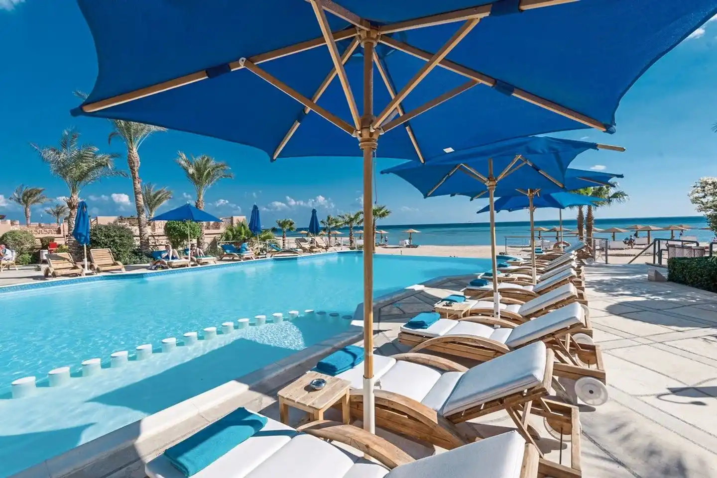 Shams Prestige Abu Soma Resort Terrasse