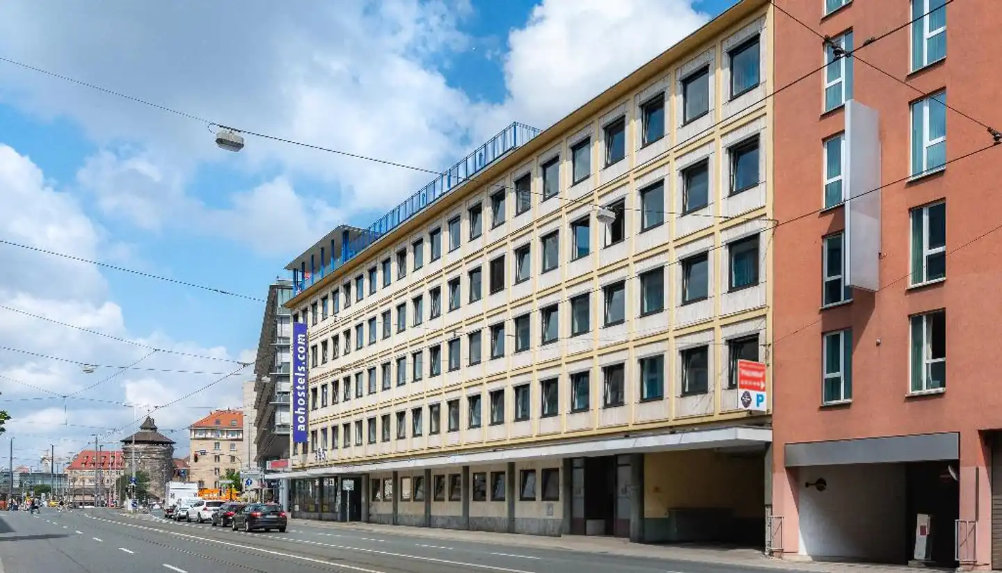A & O Nürnberg Hauptbahnhof Aussenansicht