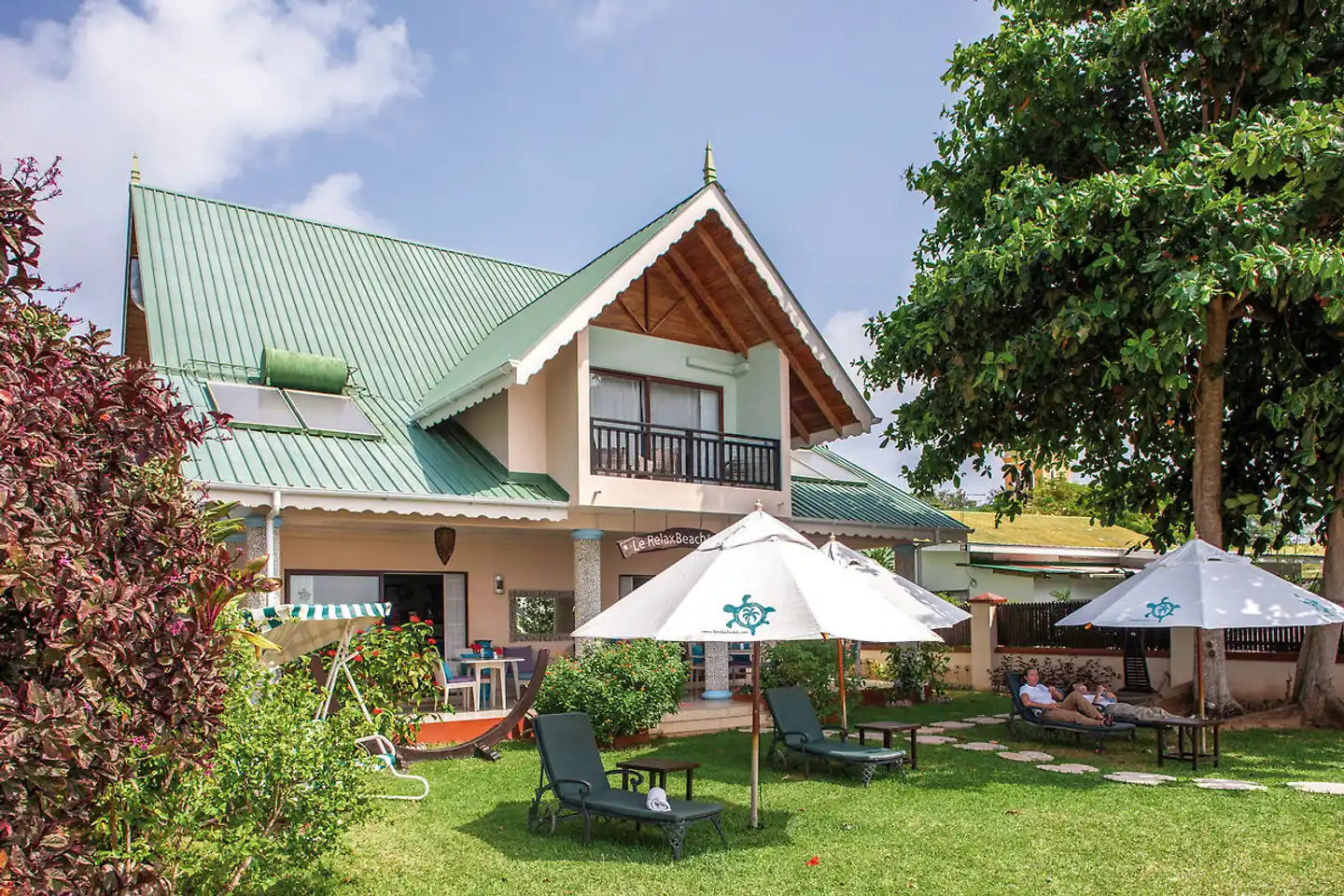 Le Relax Beach House Aussenansicht