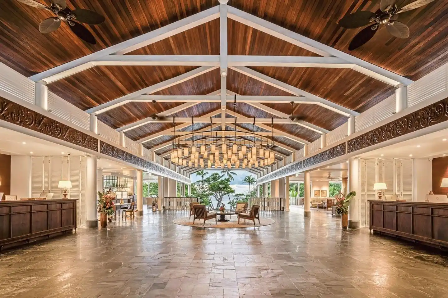 Kempinski Seychelles Resort Baie Lazare Lobby