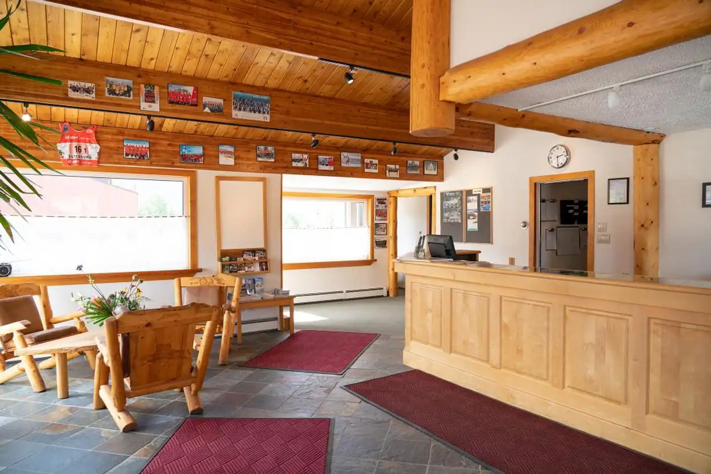 Canmore Rocky Mountain Ski Lodge Lobby