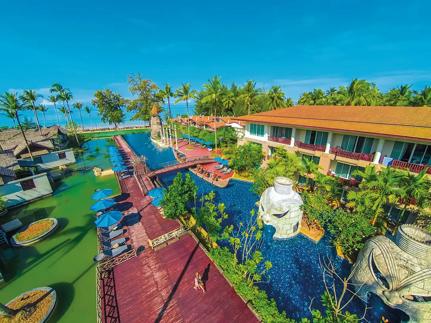 Graceland Khaolak Beach Resort Garten