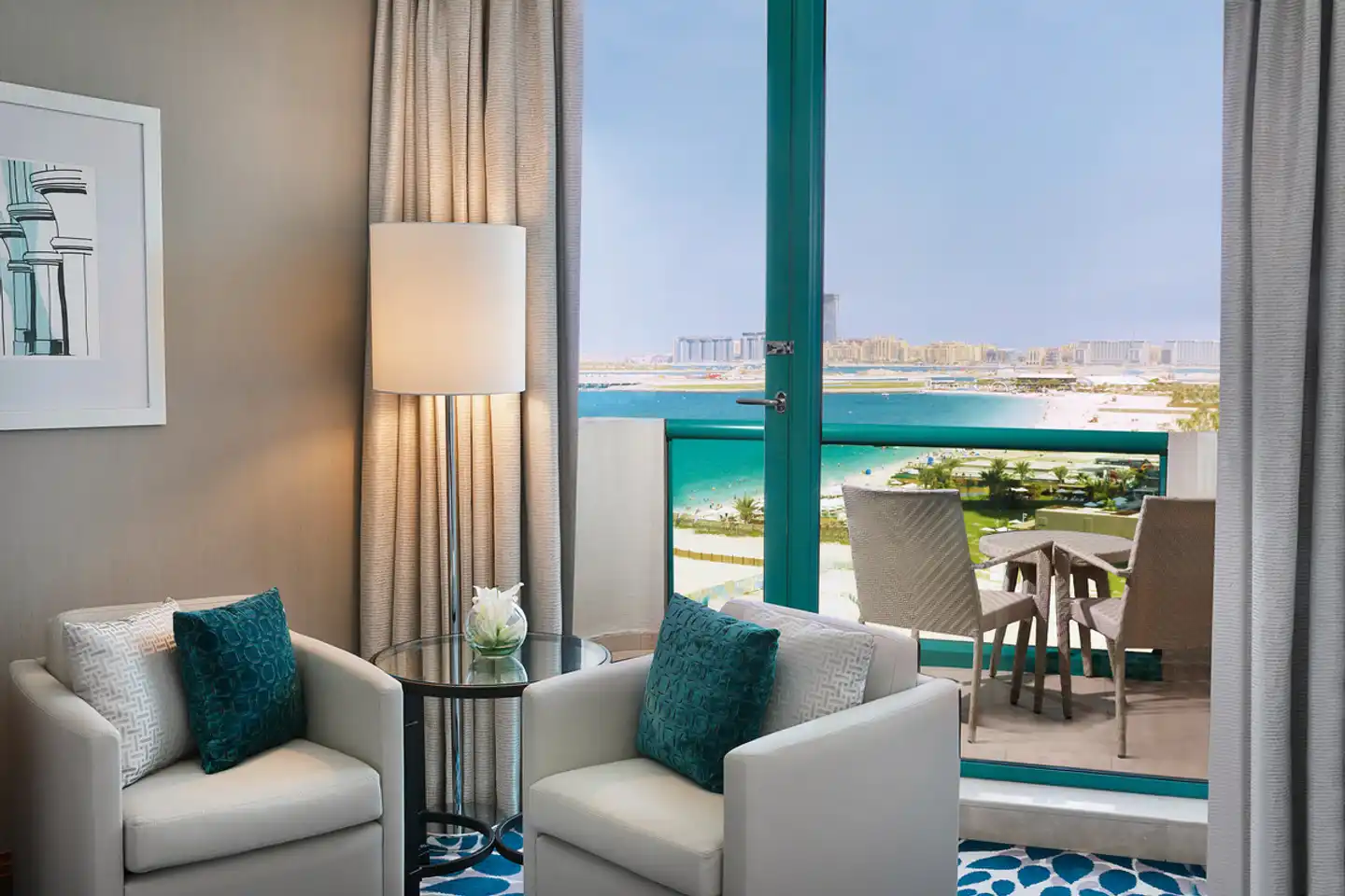 Hilton Dubai Jumeirah Resort Terrasse