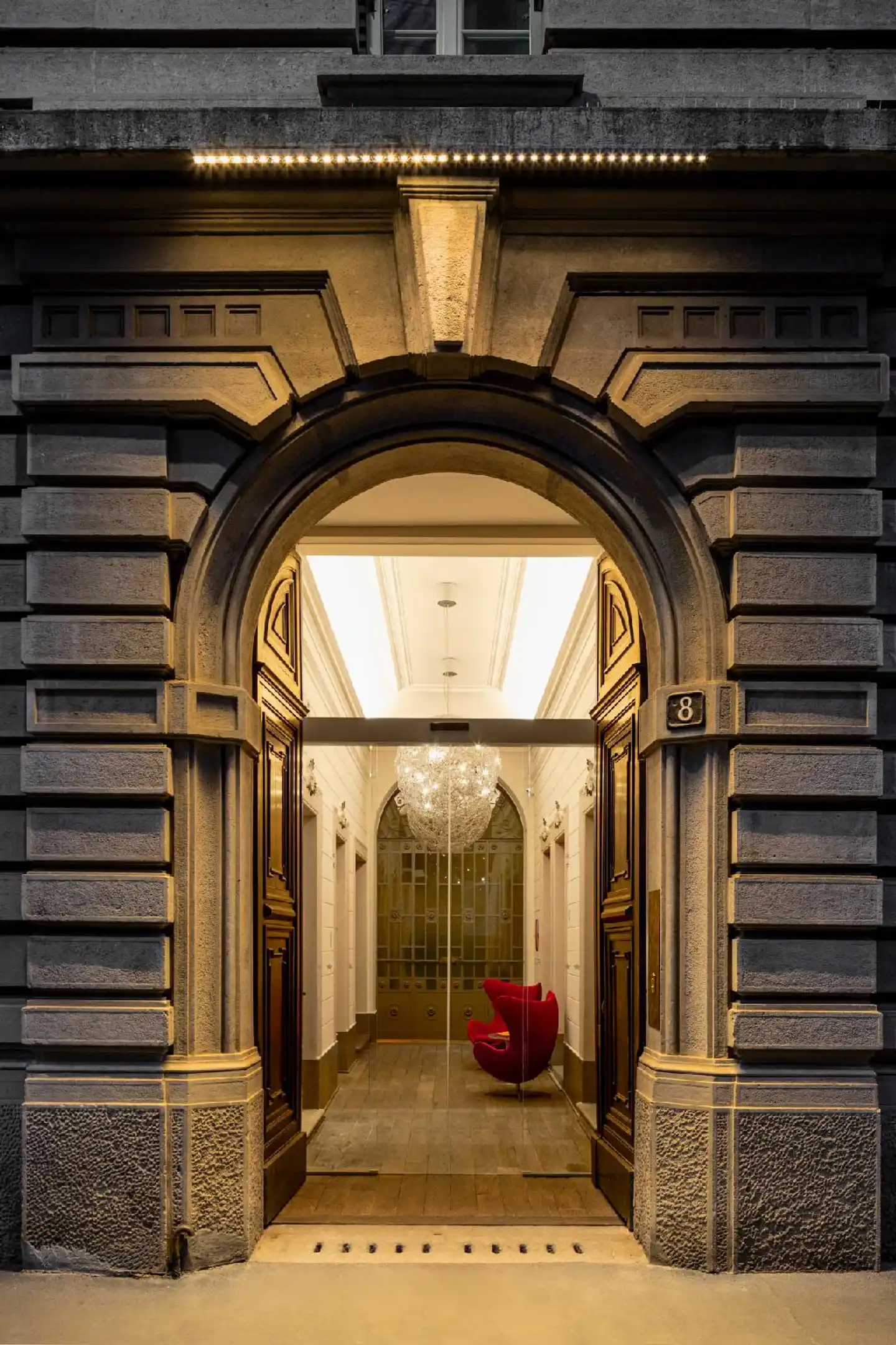 Palazzo Segreti Aussenansicht