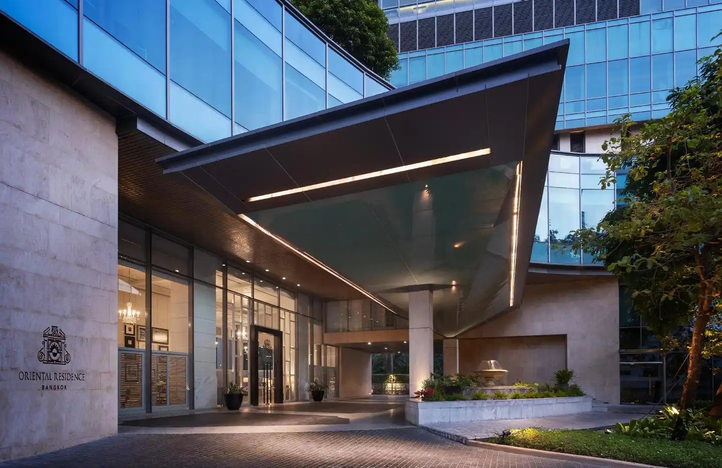 Oriental Residence Bangkok Aussenansicht