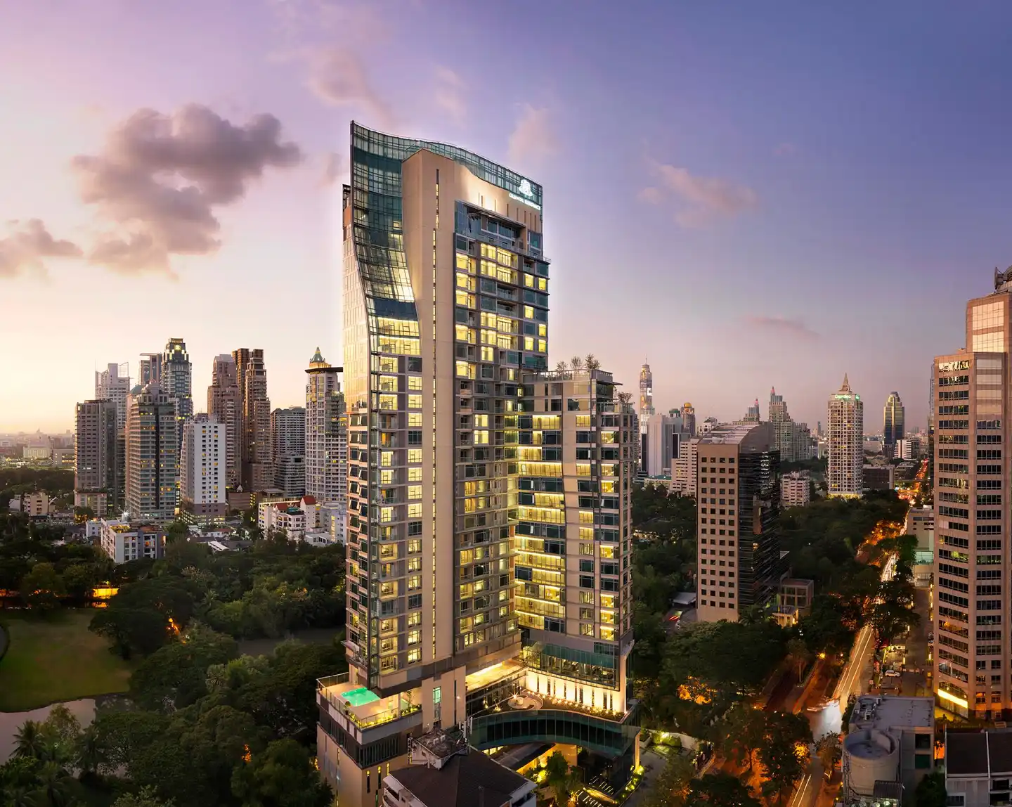 Oriental Residence Bangkok Aussenansicht
