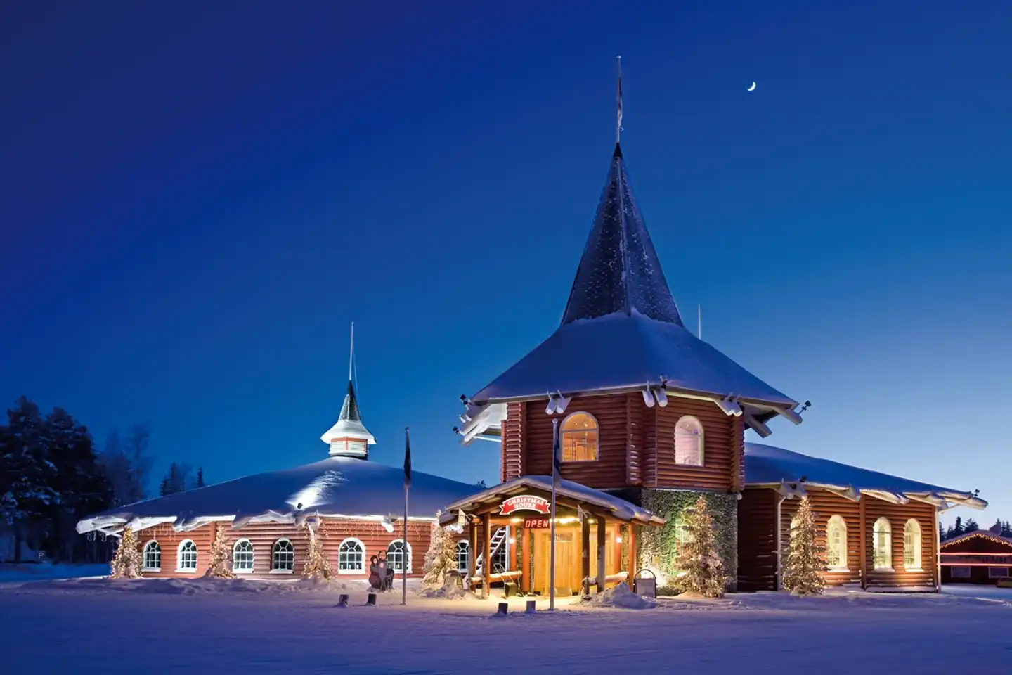 Santa Claus Holiday Village Aussenansicht