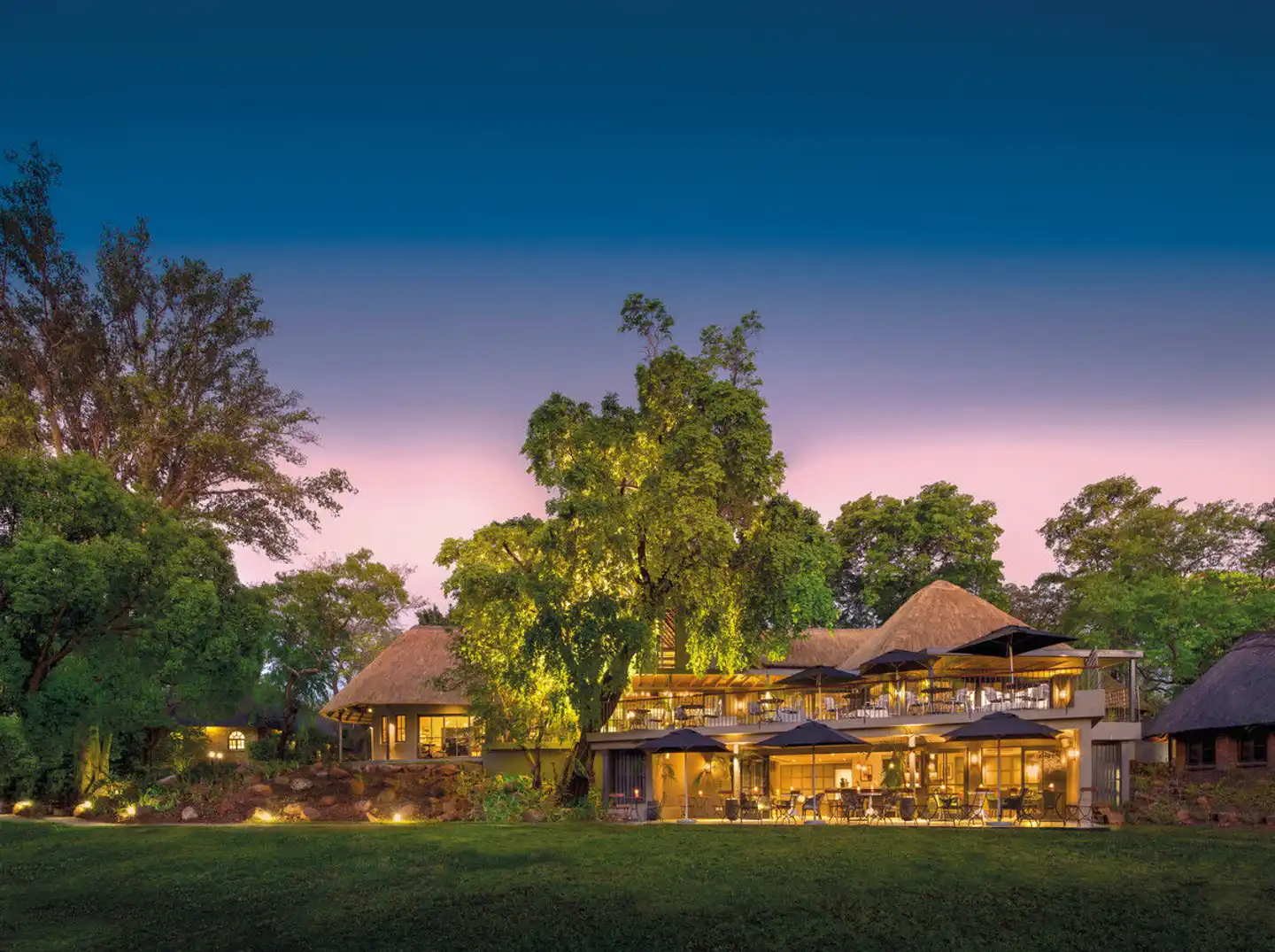 The Stanley & Livingstone at Victoria Falls Aussenansicht