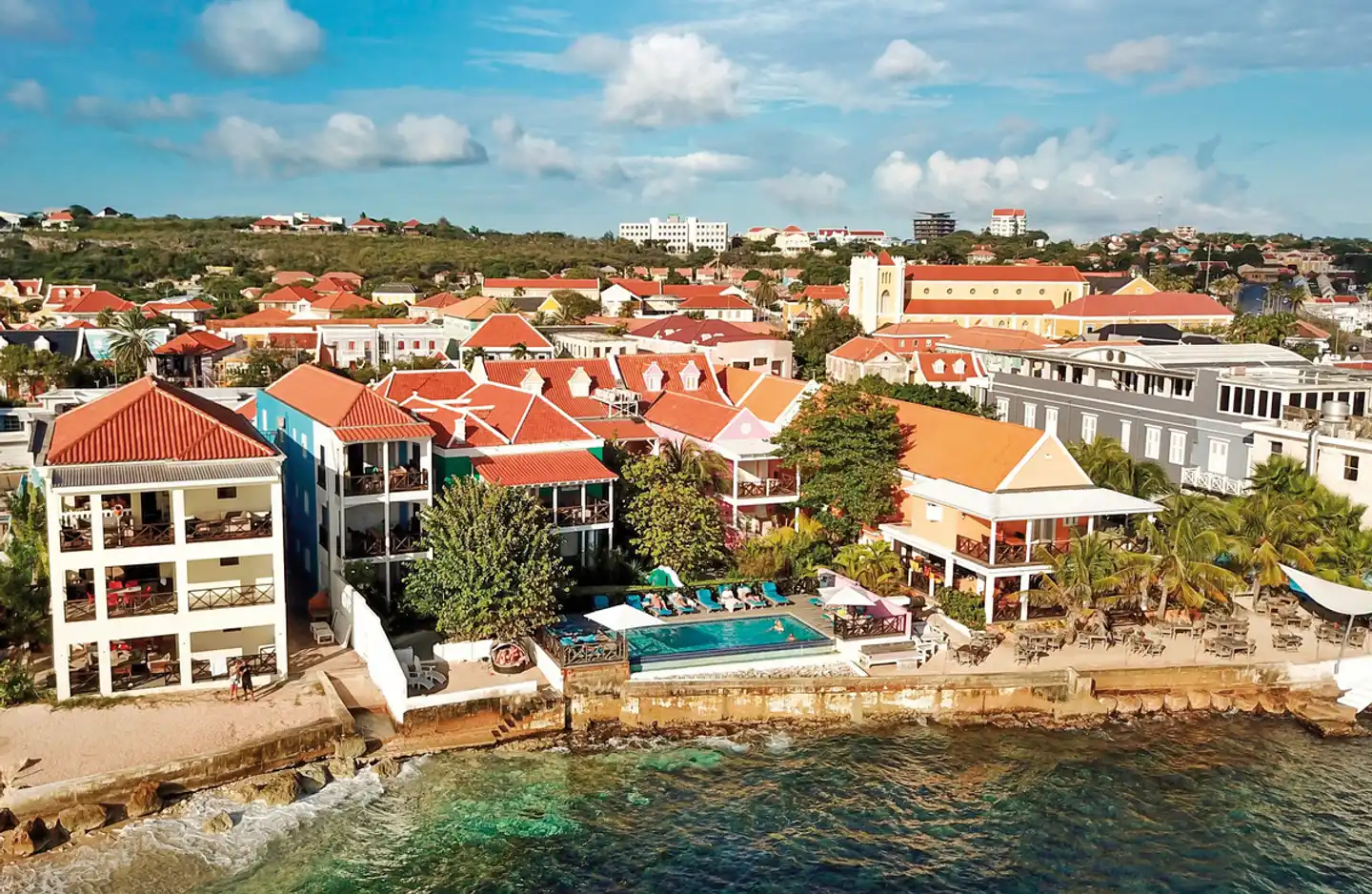 Scuba Lodge Oceanfront Boutique Hotel Curaçao Aussenansicht