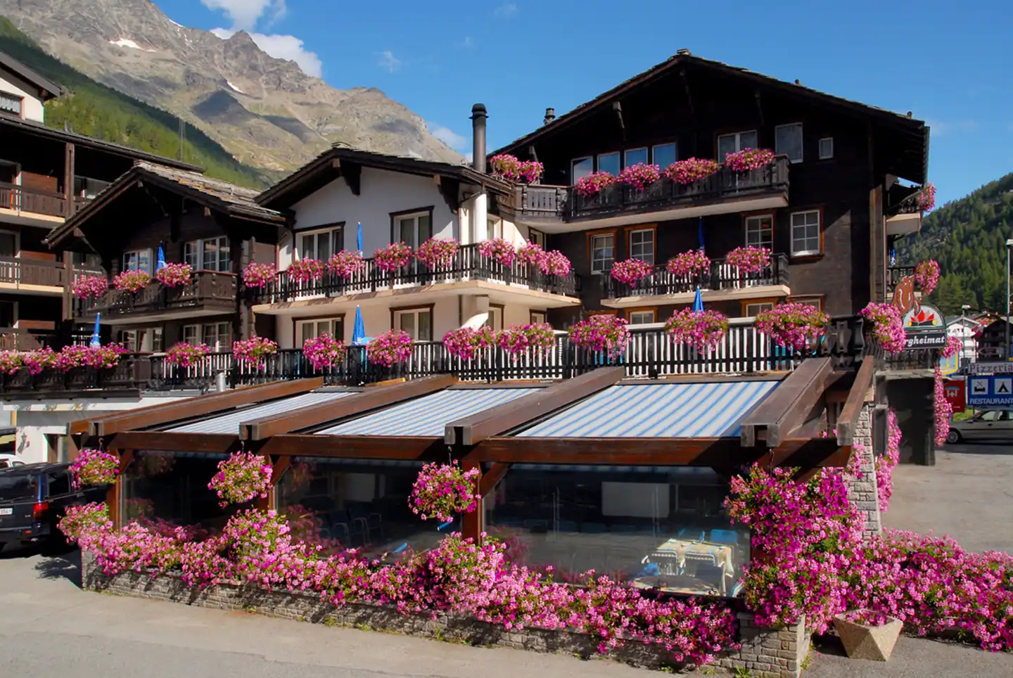 Hotel Bergheimat Aussenansicht