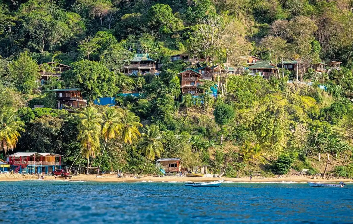 Castara Retreats Landschaft
