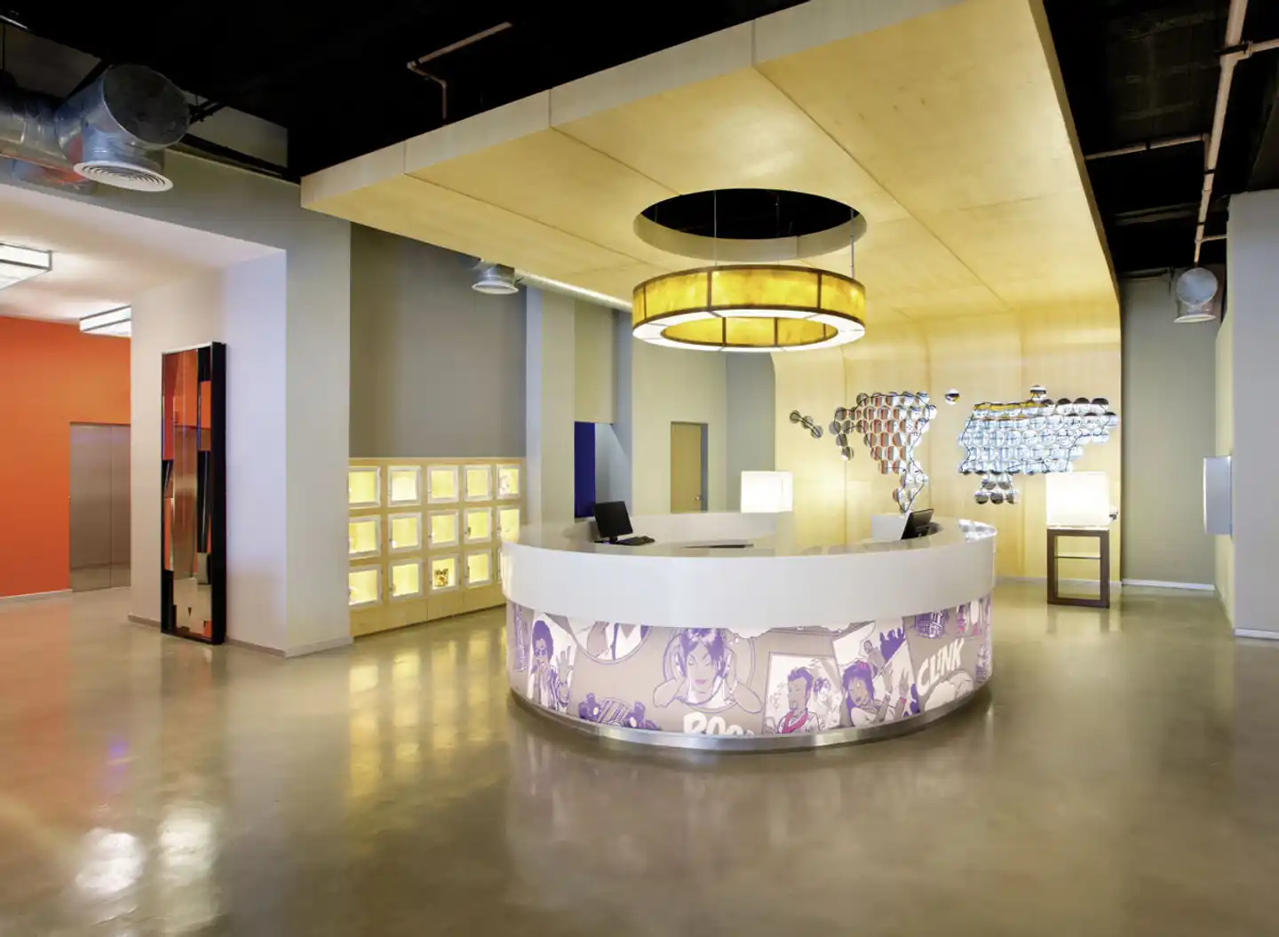 Aloft Cancun Lobby