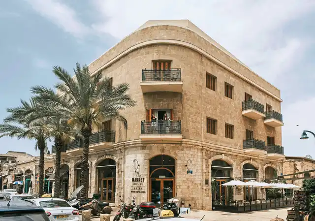 Market House Jaffa Aussenansicht