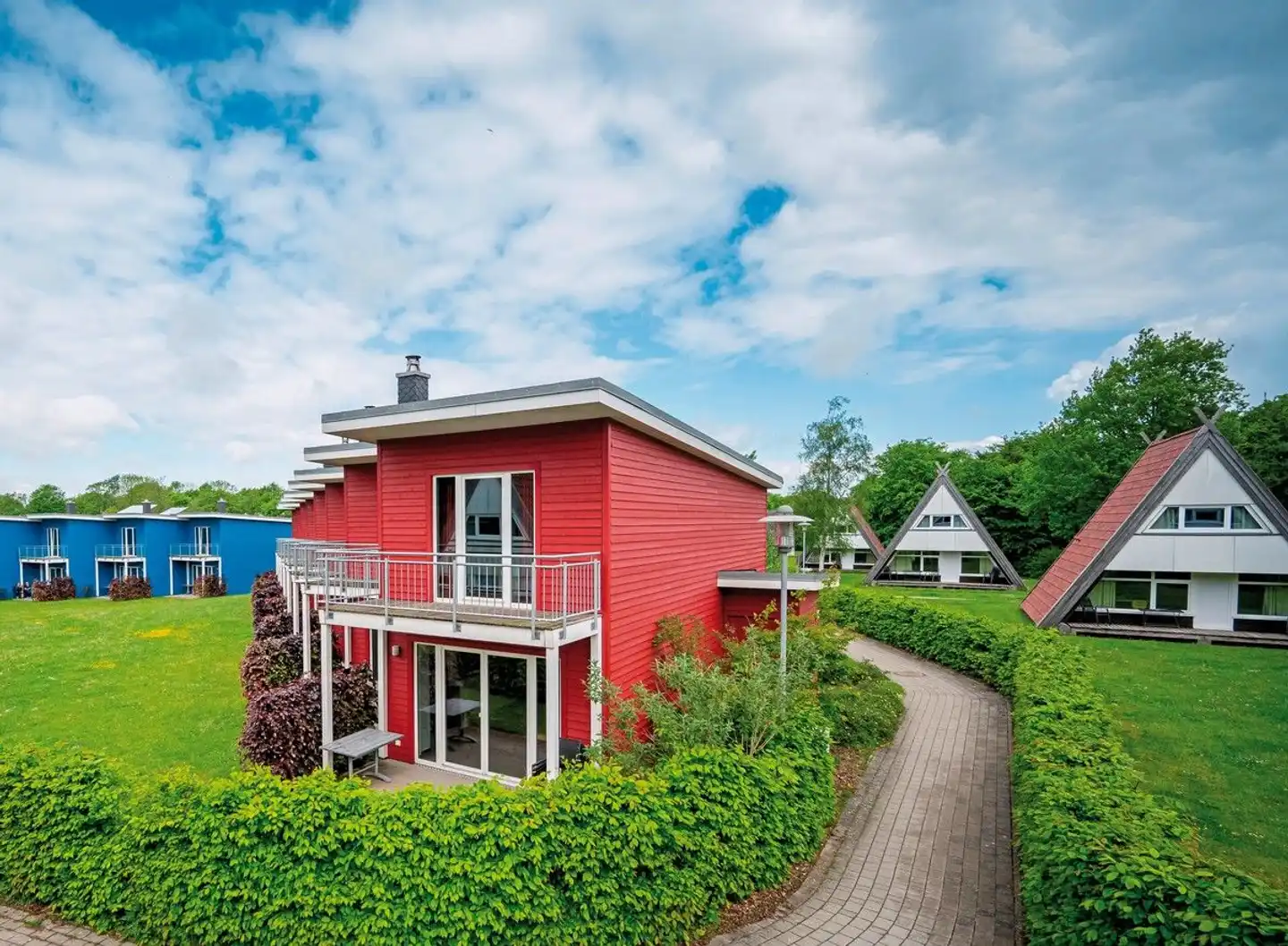 Ostsee Resort Damp - Ferienhäuser Asgard Aussenansicht