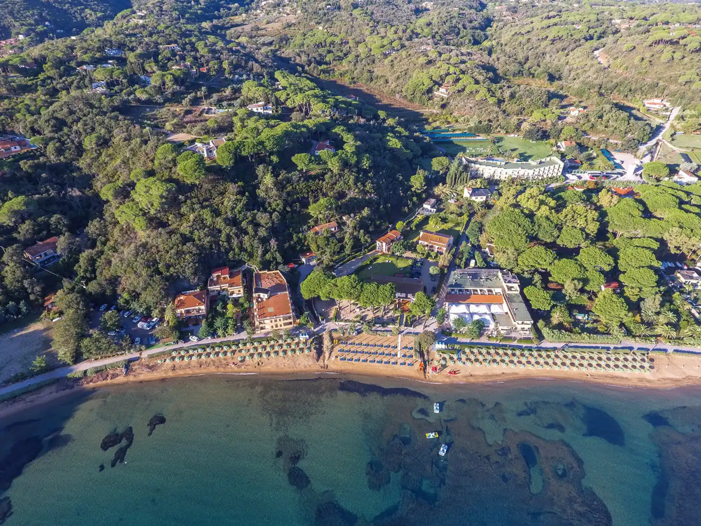 Ferienanlage Le Acacie Landschaft
