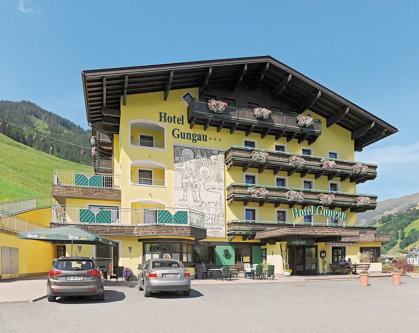 Hotel Gungau Aussenansicht