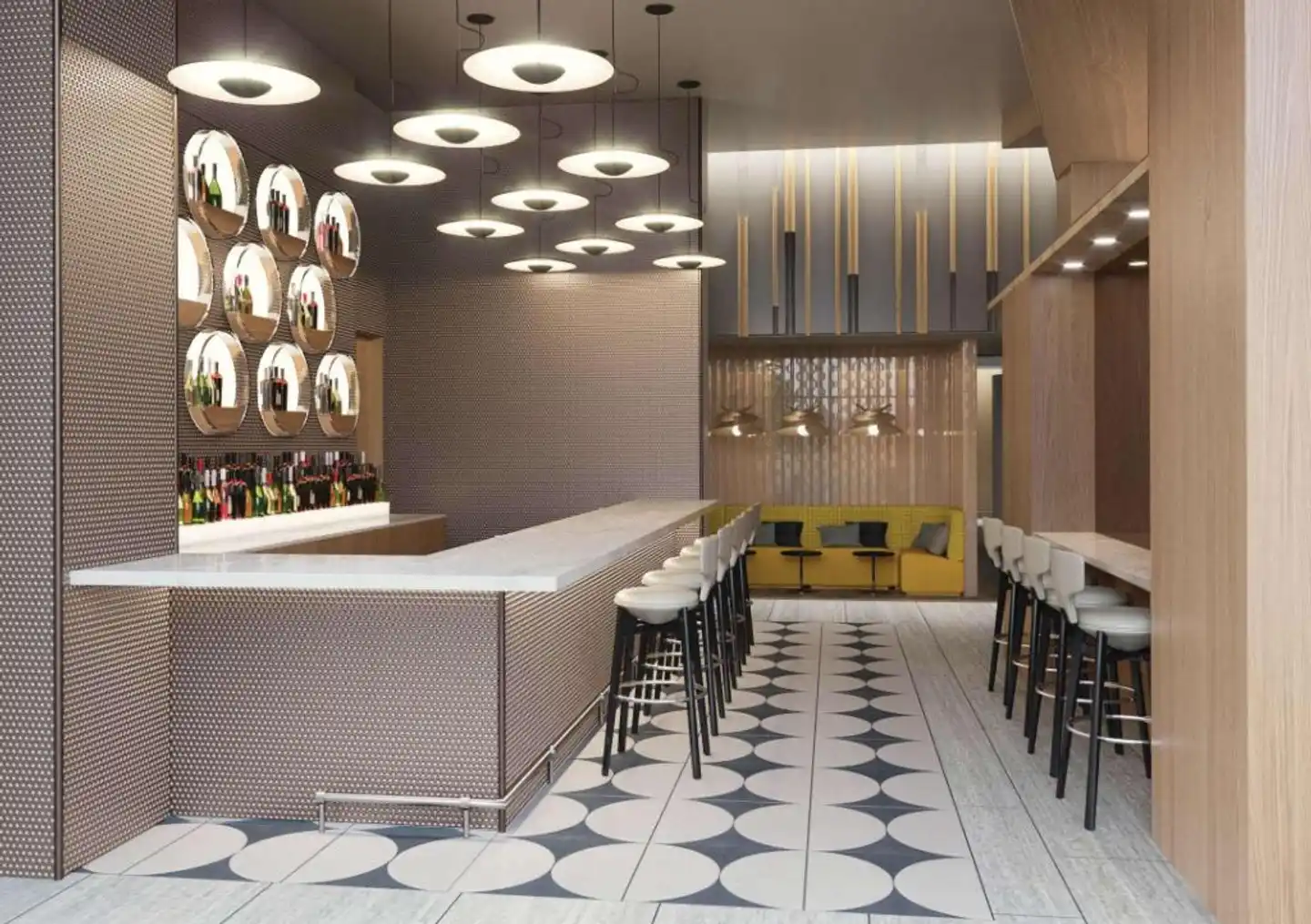 Hampton Inn New York Times Square Bar