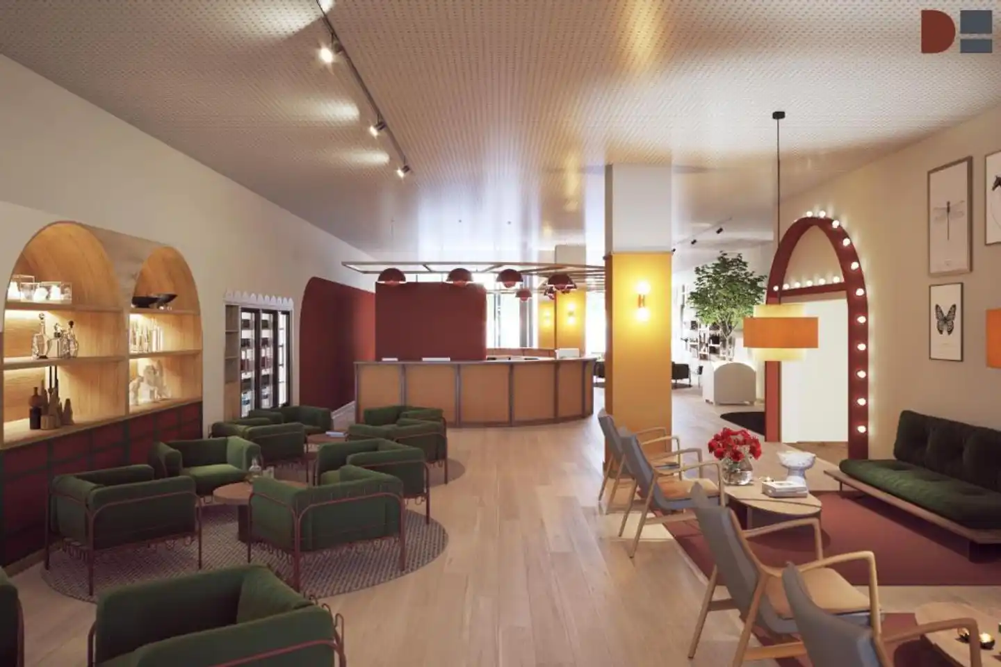 B&B Hotel Geneva Airport Lobby