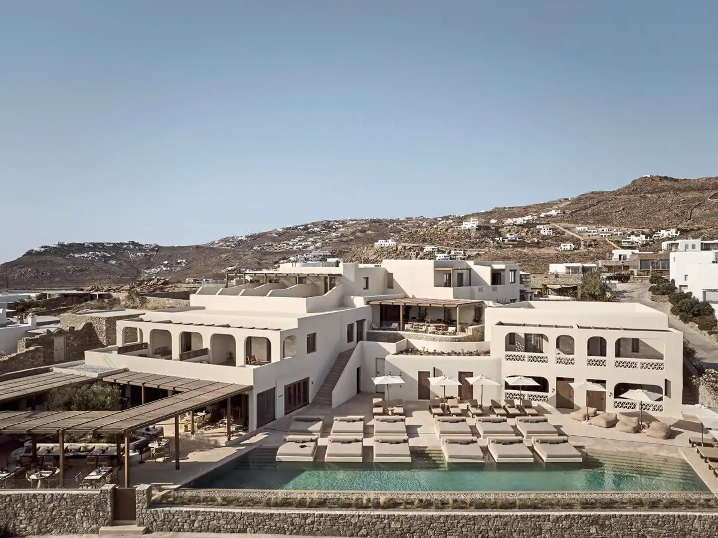 Domes Noruz Mykonos Aussenansicht