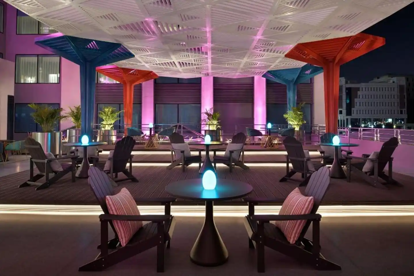 Aloft Muscat Lobby