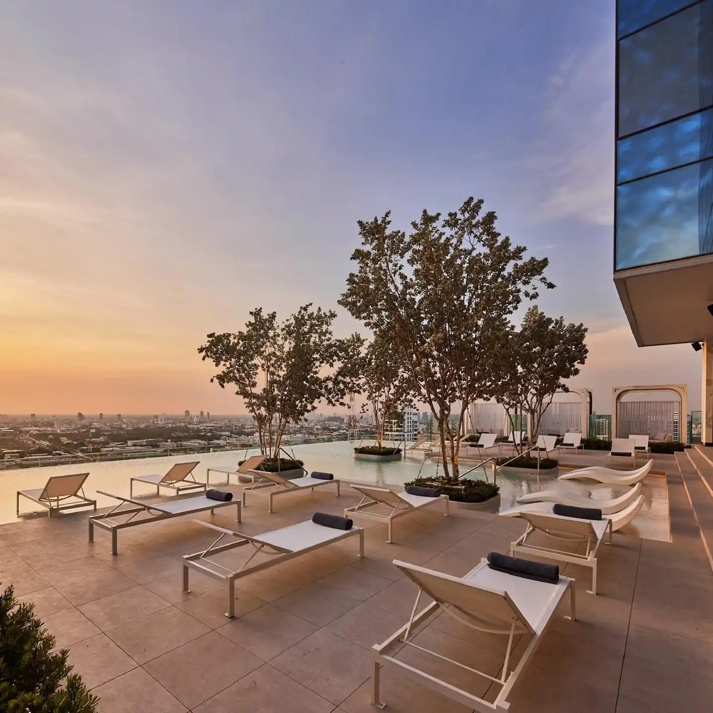 Eastin Grand Hotel Phayathai Terrasse