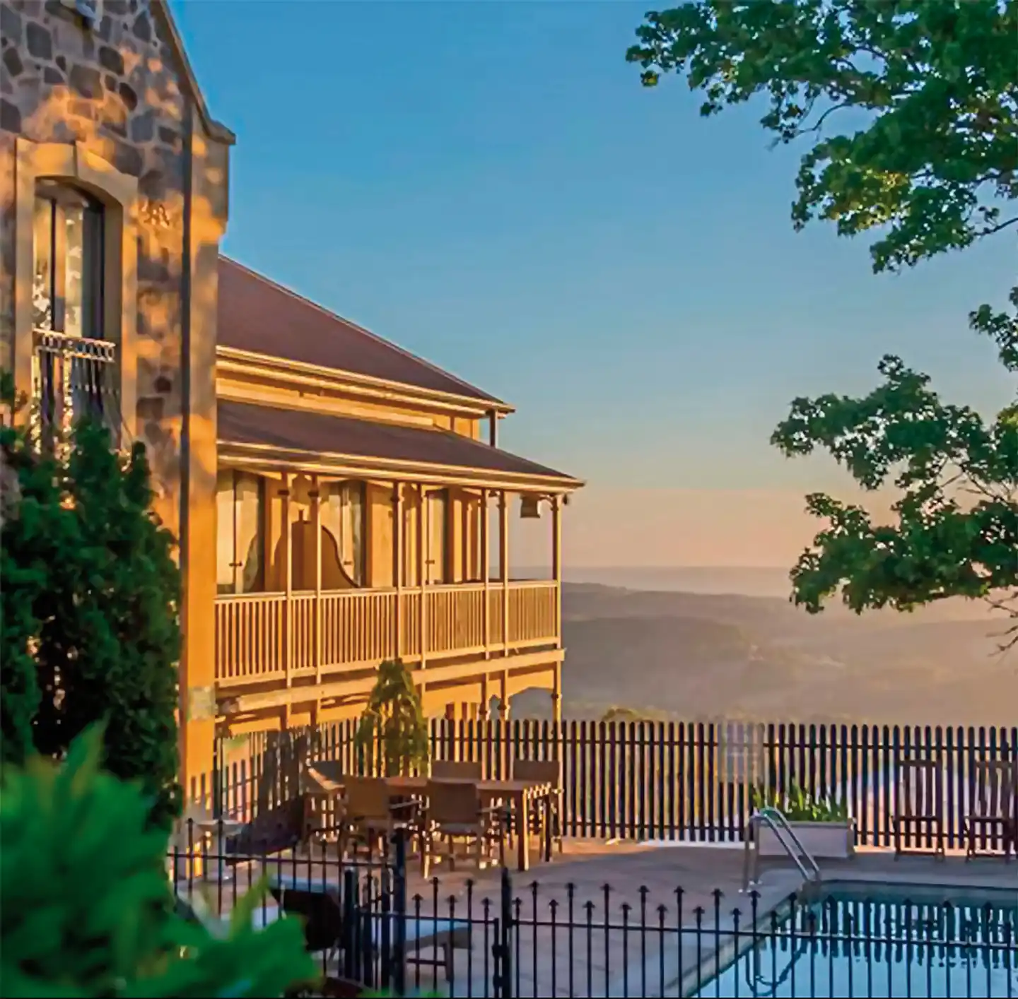 Mount Lofty House Terrasse